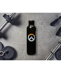 Just Funky Overwatch Logo 17oz Black Stainless Steel Water Bottle -Water Bottles Shop unnamed file 5324