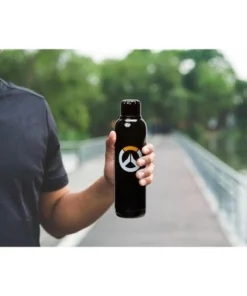 Just Funky Overwatch Logo 17oz Black Stainless Steel Water Bottle -Water Bottles Shop unnamed file 5325