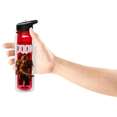Just Funky DOOM Cyberdemon 16oz Double Walled Plastic Water Bottle 7 Just Funky DOOM Cyberdemon 16oz Double Walled Plastic Water Bottle - Image 5
