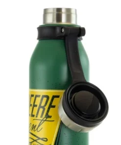 John Deere 25.5 Ounce Stainless Steel Thermal Bottle in Green with Cap and Carry Loop -Water Bottles Shop unnamed file 5364