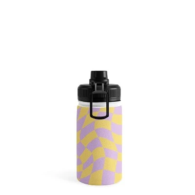 MariaMariaCreative Play Checkers Lavender Water Bottle - Society6 4 MariaMariaCreative Play Checkers Lavender Water Bottle - Society6 - Image 2