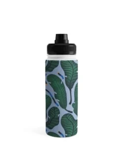 MSRYSTUDIO Retro Jungle Out Water Bottle - Society6