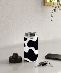 MariaMariaCreative Mooooo Black and White Water Bottle - Society6 -Water Bottles Shop unnamed file 5501
