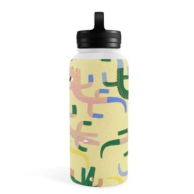 MSRYSTUDIO Crocodile Geometry Water Bottle - Society6 3 MSRYSTUDIO Crocodile Geometry Water Bottle - Society6
