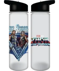 Marvel Thor Love & Thunder Character Art 24 Oz UV SK Water Bottle