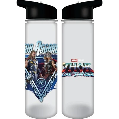 Marvel Thor Love & Thunder Character Art 24 Oz UV SK Water Bottle 3 Marvel Thor Love & Thunder Character Art 24 Oz UV SK Water Bottle