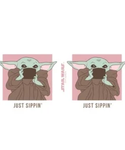 Star Wars The Mandalorian The Child Just Sippin Stainless Steel Water Bottle