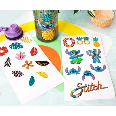 Silver Buffalo Disney Lilo & Stitch Pineapple 32-Ounce Twist Spout Water Bottle And Sticker Set 5 Silver Buffalo Disney Lilo & Stitch Pineapple 32-Ounce Twist Spout Water Bottle And Sticker Set - Image 3