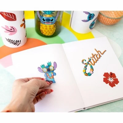 Silver Buffalo Disney Lilo & Stitch Pineapple 32-Ounce Twist Spout Water Bottle And Sticker Set 6 Silver Buffalo Disney Lilo & Stitch Pineapple 32-Ounce Twist Spout Water Bottle And Sticker Set - Image 4