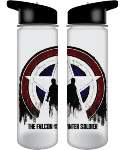 The Falcon And The Winter Soldier Marvel Falcon & The Winter Soldier TV Series 24 Oz. Plastic Water Bottle