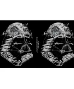 Star Wars Darth Vader Star Ship Collage Stainless Steel Water Bottle