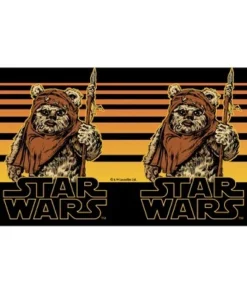 Star Wars Wicket Ewok Stripes Stainless Steel Water Bottle