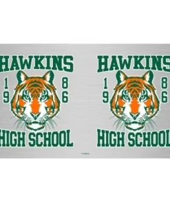 Stranger Things Hawkins High School Logo Stainless Steel Water Bottle