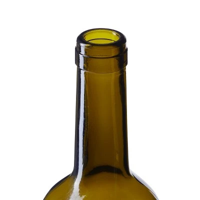 Juvale 6-Pack Wine Glass Bottles, 750ml Empty Recyclable Bordeaux Bottle for Home Brewing Alcohol, Wine Supplies, Green 4 Juvale 6-Pack Wine Glass Bottles, 750ml Empty Recyclable Bordeaux Bottle for Home Brewing Alcohol, Wine Supplies, Green - Image 2