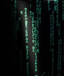 Corkcicle 20 Ounce The Matrix Binary Code Sport Canteen Stainless Steel Triple Insulated Water Bottle w/ Straw Cap, Clip & Folding Metal Handle, Black -Water Bottles Shop unnamed file 5742