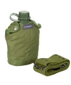 Stansport 1 QT Plastic Canteen with Belt and Cover Set