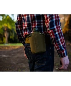 Stansport 1 QT Plastic Canteen with Belt and Cover Set -Water Bottles Shop unnamed file 5749