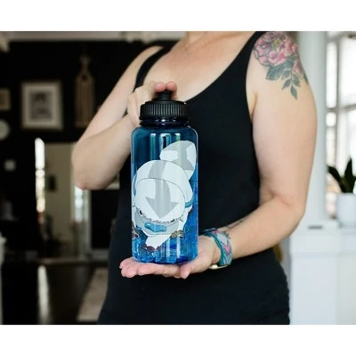 Silver Buffalo Avatar: The Last Airbender Appa Paw Up Sports Water Bottle | Holds 33 Ounces 4 Silver Buffalo Avatar: The Last Airbender Appa Paw Up Sports Water Bottle | Holds 33 Ounces - Image 2