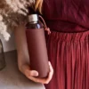 Black+blum Black + Blum Glass Water Bottle with Burgundy Sleeve -Water Bottles Shop unnamed file 5816