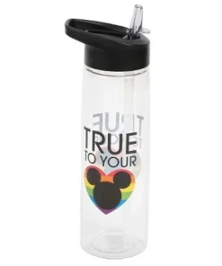 Disney Mickey Mouse Pride True To Your Heart 24 Oz. Plastic Water Bottle