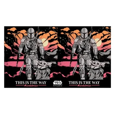 Star Wars The Mandalorian Hero's of the Galaxy Stainless Steel Water Bottle 3 Star Wars The Mandalorian Hero's of the Galaxy Stainless Steel Water Bottle