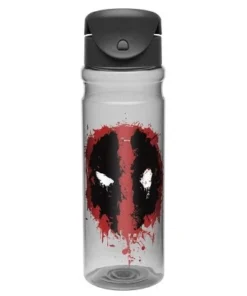 Zak Designs Marvel Deadpool 26oz Flip Top Water Bottle