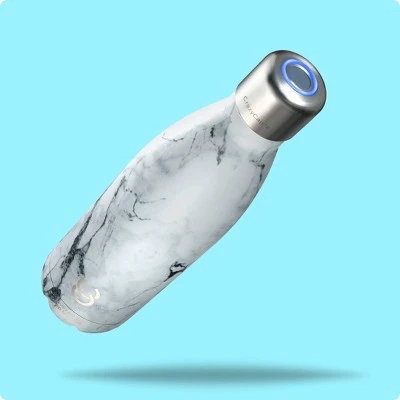 CrazyCap 17oz UV Sanitizing Water Bottle White 9 CrazyCap 17oz UV Sanitizing Water Bottle White - Image 7
