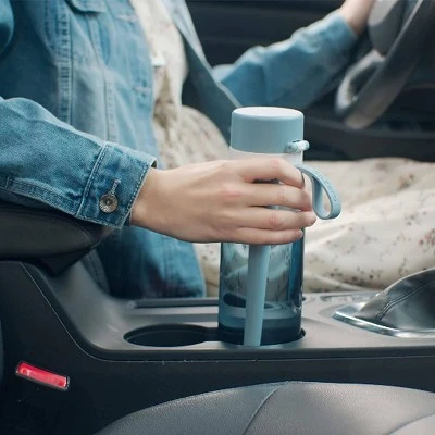 Philips Water 22oz GoZero Everyday Tritan Plastic Bottle with Filter Gray 3 Philips Water 22oz GoZero Everyday Tritan Plastic Bottle with Filter Gray