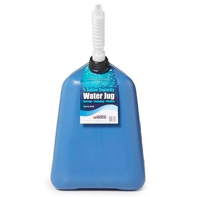 WEDCO 82300G Water Container,5 gal.,Blue,14-3/4 in. H 5 WEDCO 82300G Water Container,5 gal.,Blue,14-3/4 in. H - Image 3