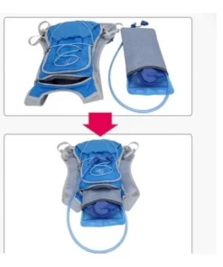 MPM Hydration Backpack with BPA Free Bladder Unisex, Water Resistant, Durable, Light Weight, Adjustable Sizing, Great for Hiking, Running, Biking, Camping -Water Bottles Shop unnamed file 6015