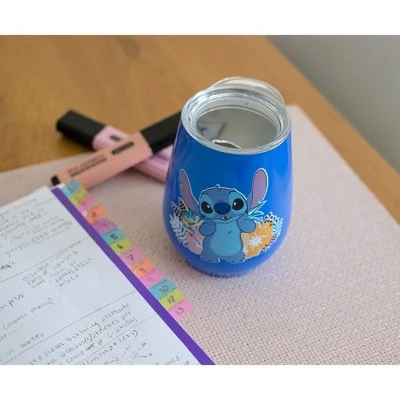 Silver Buffalo Disney Lilo & Stitch 10oz Stainless Steel Tumbler w/ Lid 5 Silver Buffalo Disney Lilo & Stitch 10oz Stainless Steel Tumbler w/ Lid - Image 3