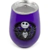 The Nightmare Before Christmas Silver Buffalo Nightmare Before Christmas Jack Skellington Stainless Steel Tumbler | 10 Ounces