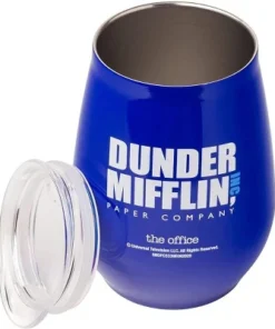 Silver Buffalo The Office Dunder Mifflin 10 Ounce Double Wall Stainless Steel Tumbler w/ Lid -Water Bottles Shop unnamed file 6076