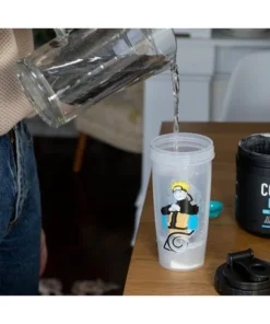 Just Funky Naruto Shippuden Plastic Shaker Bottle | Holds 20 Ounces -Water Bottles Shop unnamed file 611