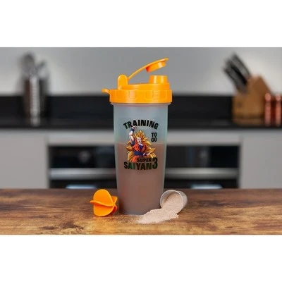 Just Funky Dragon Ball Z Super Saiyan Goku Gym Shaker Bottle 6 Just Funky Dragon Ball Z Super Saiyan Goku Gym Shaker Bottle - Image 4