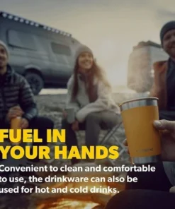 Dometic 22 Oz Double Wall Insulated Thermo Vacuum Sealed Stainless Steel Bottle with Screw On Cap for Hot and Cold Beverages, Ore