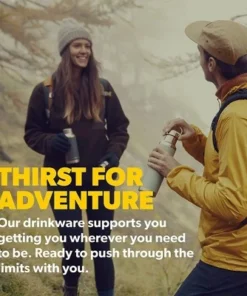 Dometic 22 Oz Double Wall Insulated Thermo Vacuum Sealed Stainless Steel Bottle with Screw On Cap for Hot and Cold Beverages, Ore -Water Bottles Shop unnamed file 658