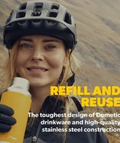 Dometic THRM48 16 Ounce Stainless Steel Vacuum Sealed Insulated Thermo Bottle with Twist Off Steel Cap, BPA Free and Dishwasher Safe, Moss -Water Bottles Shop unnamed file 663