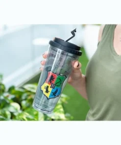 Silver Buffalo Harry Potter Hogwarts Crest 24oz Double Walled Plastic Travel Mug 11 Silver Buffalo Harry Potter Hogwarts Crest 24oz Double Walled Plastic Travel Mug -Water Bottles Shop unnamed file 674
