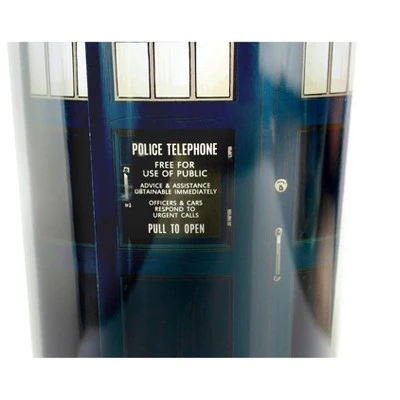 Seven20 Doctor Who TARDIS 20oz Tumbler Travel Cup w/ Lid and Straw 4 Seven20 Doctor Who TARDIS 20oz Tumbler Travel Cup w/ Lid and Straw - Image 2