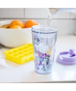 Silver Buffalo Disney Princesses Double-Walled Plastic Tumbler With Lid | Holds 16 Ounces 9 Silver Buffalo Disney Princesses Double-Walled Plastic Tumbler With Lid | Holds 16 Ounces -Water Bottles Shop unnamed file 699