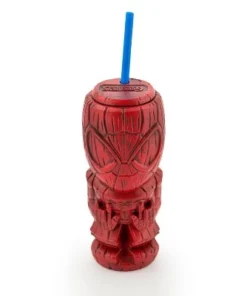 Beeline Creative Geeki Tikis Marvel Spider-Man Tumbler | Tiki Style Cup | Holds 21 Ounces