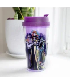 Silver Buffalo Disney Villains "Bad Vibes Only" Double-Walled Plastic Tumbler | Holds 16 Ounces -Water Bottles Shop unnamed file 722