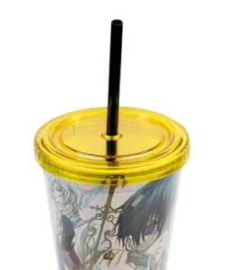 Just Funky Black Butler Sebastian Foil Print 16oz Carnival Cup -Water Bottles Shop unnamed file 777