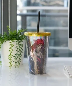 Just Funky Black Butler Sebastian Foil Print 16oz Carnival Cup -Water Bottles Shop unnamed file 779