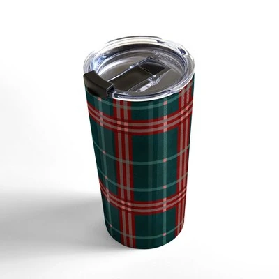 Society6 Emanuela Carratoni Tartan Theme Travel Mug 20 oz Stainless Steel Travel Mug - Deny Designs 3 Society6 Emanuela Carratoni Tartan Theme Travel Mug 20 oz Stainless Steel Travel Mug - Deny Designs