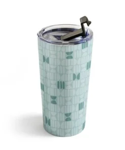 Society6 CoastL Studio Bold Minimalism Teal 20 oz Stainless Steel Travel Mug - Deny Designs -Water Bottles Shop unnamed file 817