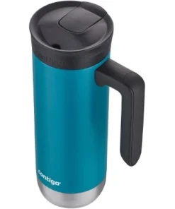 Contigo 20 oz. Superior 2.0 SnapSeal Stainless Steel Travel Mug with Handle