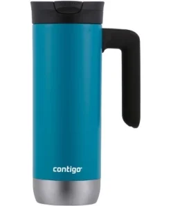 Contigo 20 oz. Superior 2.0 SnapSeal Stainless Steel Travel Mug with Handle -Water Bottles Shop unnamed file 85