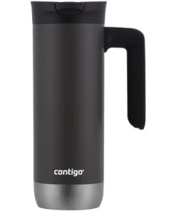 Contigo 20 oz. Superior 2.0 SnapSeal Stainless Steel Travel Mug with Handle -Water Bottles Shop unnamed file 87